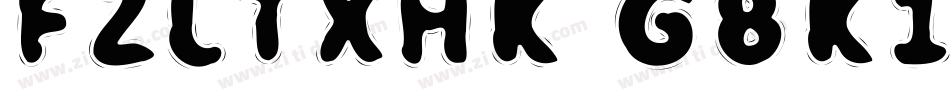 FZLTXHK GBK1 0字体转换